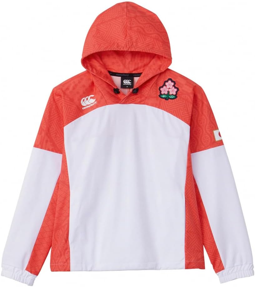 

Мужская толстовка Canterbury JAPAN R+ DUAL HOODY, белый