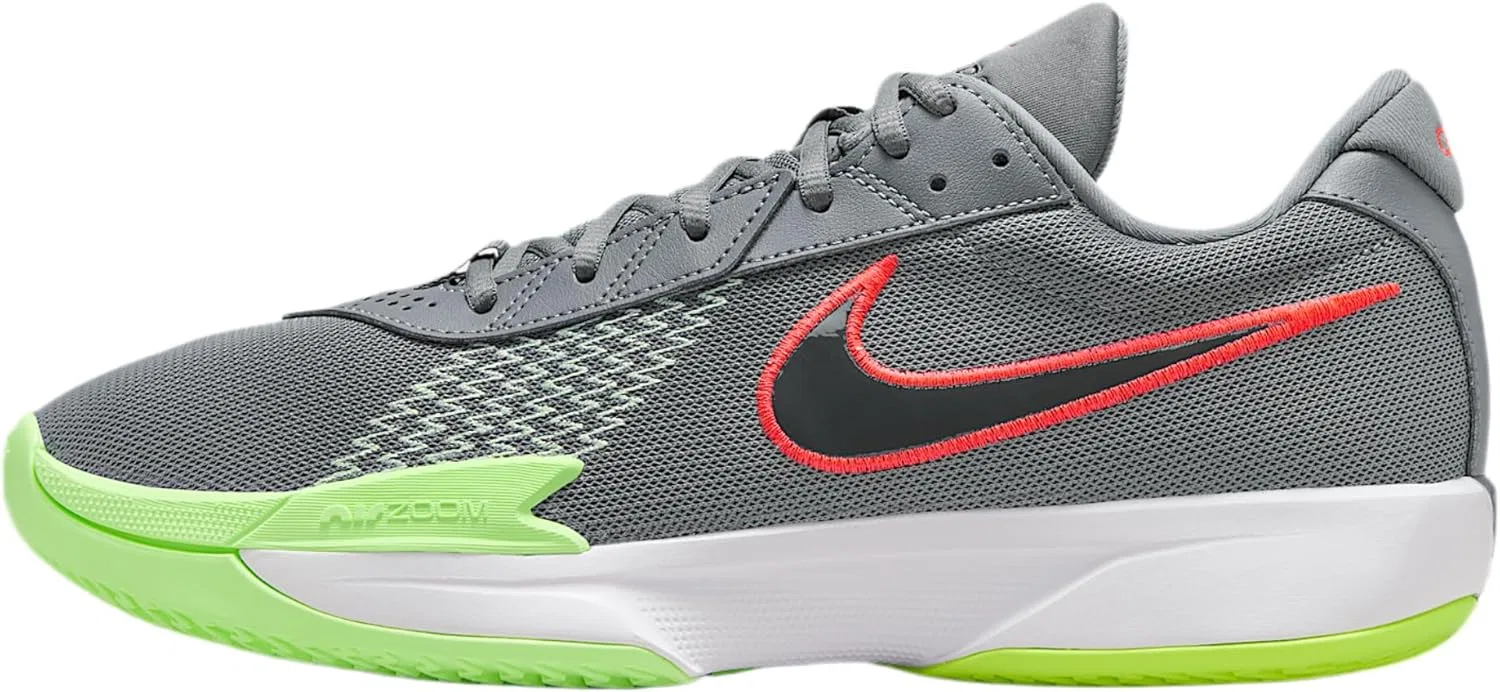 Мужские баскетбольные кроссовки NIKE Air Zoom GT Cut Academy, Smoke Grey Dk Smoke Grey Barel