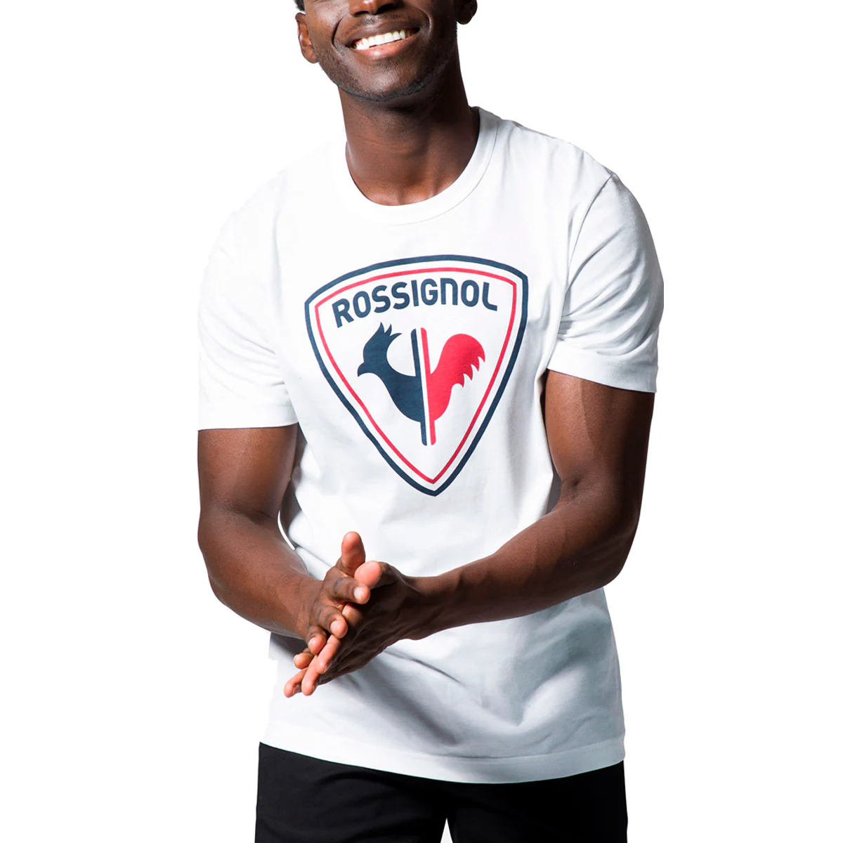 

Rossi Rossignol Мужская футболка с логотипом, белый