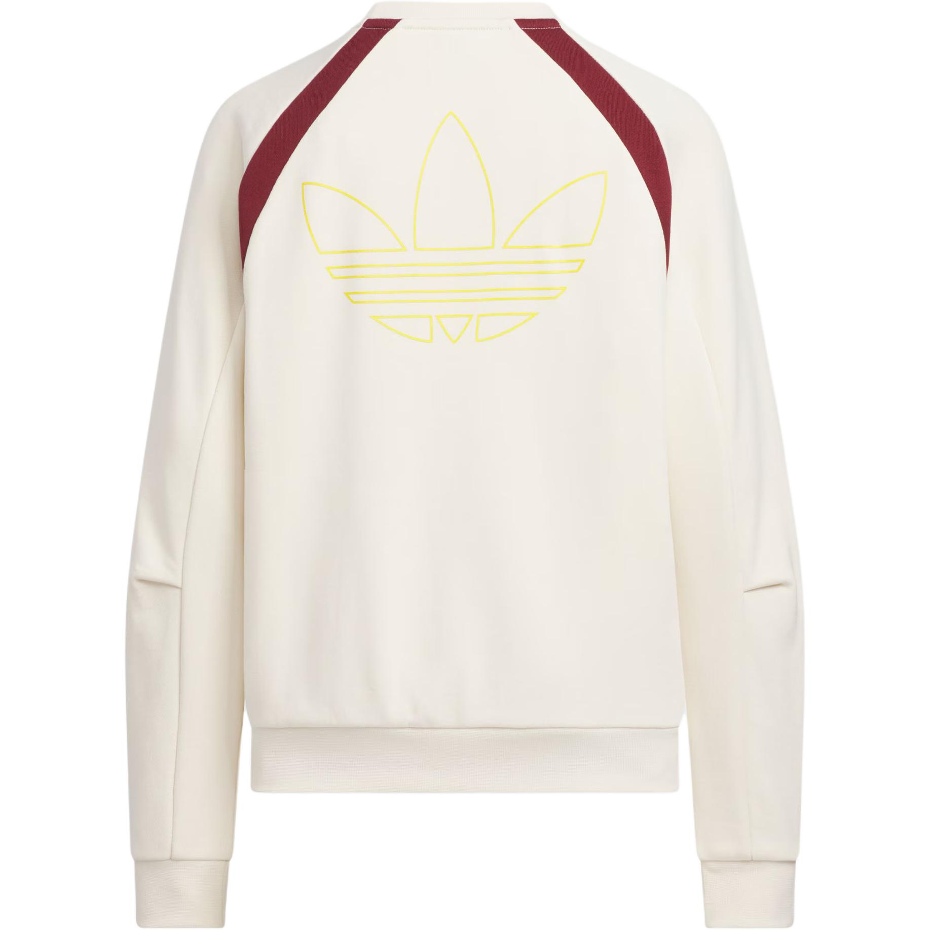 Свитшот баскетбольный SS25 детский Adidas Originals, белый — фото 2
