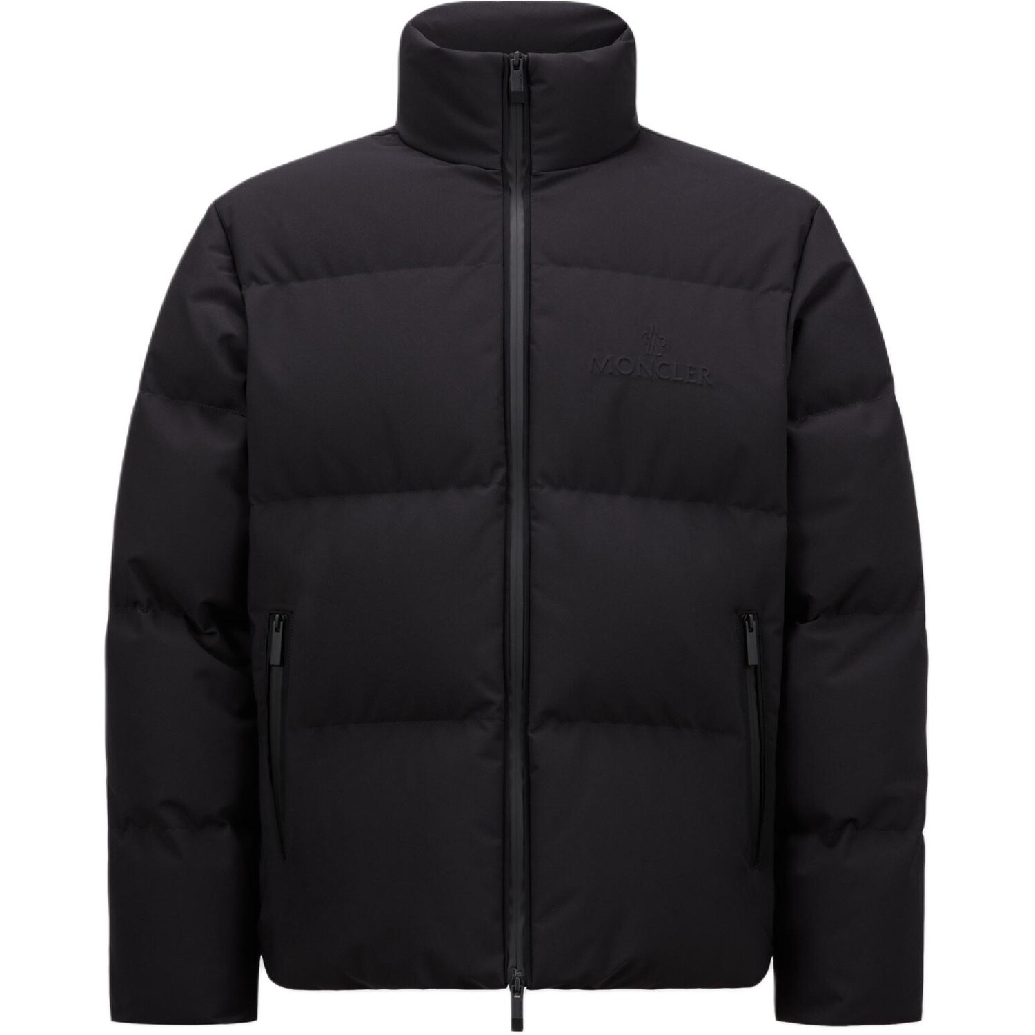 

Пуховик унисекс черный Moncler