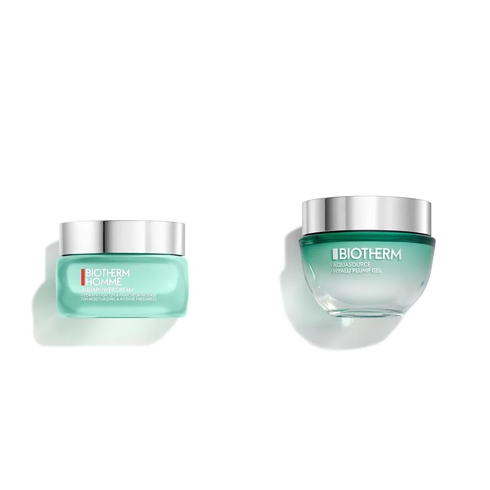 Набор кремов для лица Aquapower 72H Cream Pot 50 мл + Aquasource Gel PNM 50 мл Biotherm
