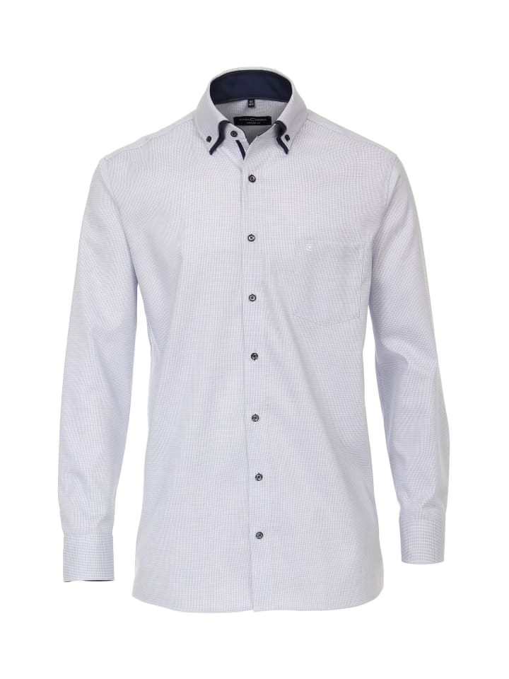 

CASAMODA Деловая рубашка среднего синего цвета