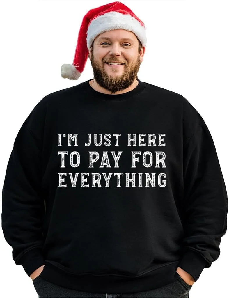 

Толстовка Big and Tall с длинным рукавом и принтом xtalline