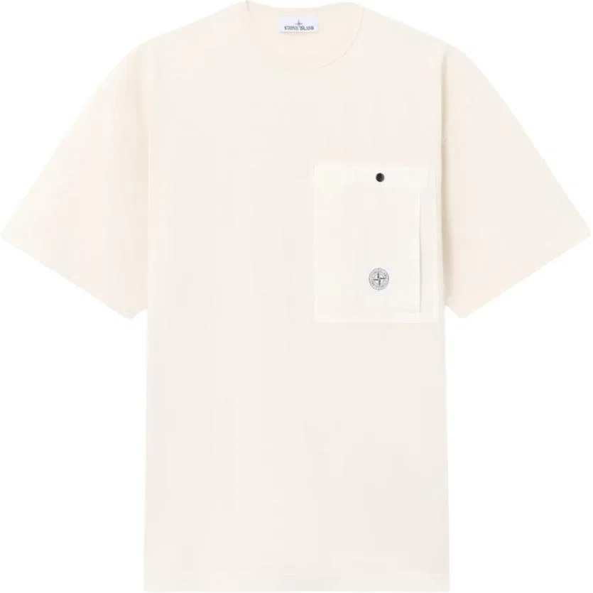 Футболка мужская Ivory, круглый вырез STONE ISLAND