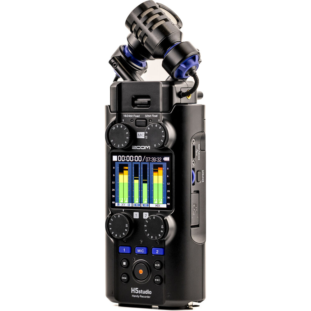 

Портативный цифровой рекордер Zoom H5studio 4-Track Handy Recorder with 32-Bit Float ZH5STUDIO