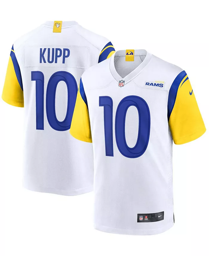 

Мужская альтернативная игровая футболка Cooper Kupp Los Angeles Rams Nike, белый