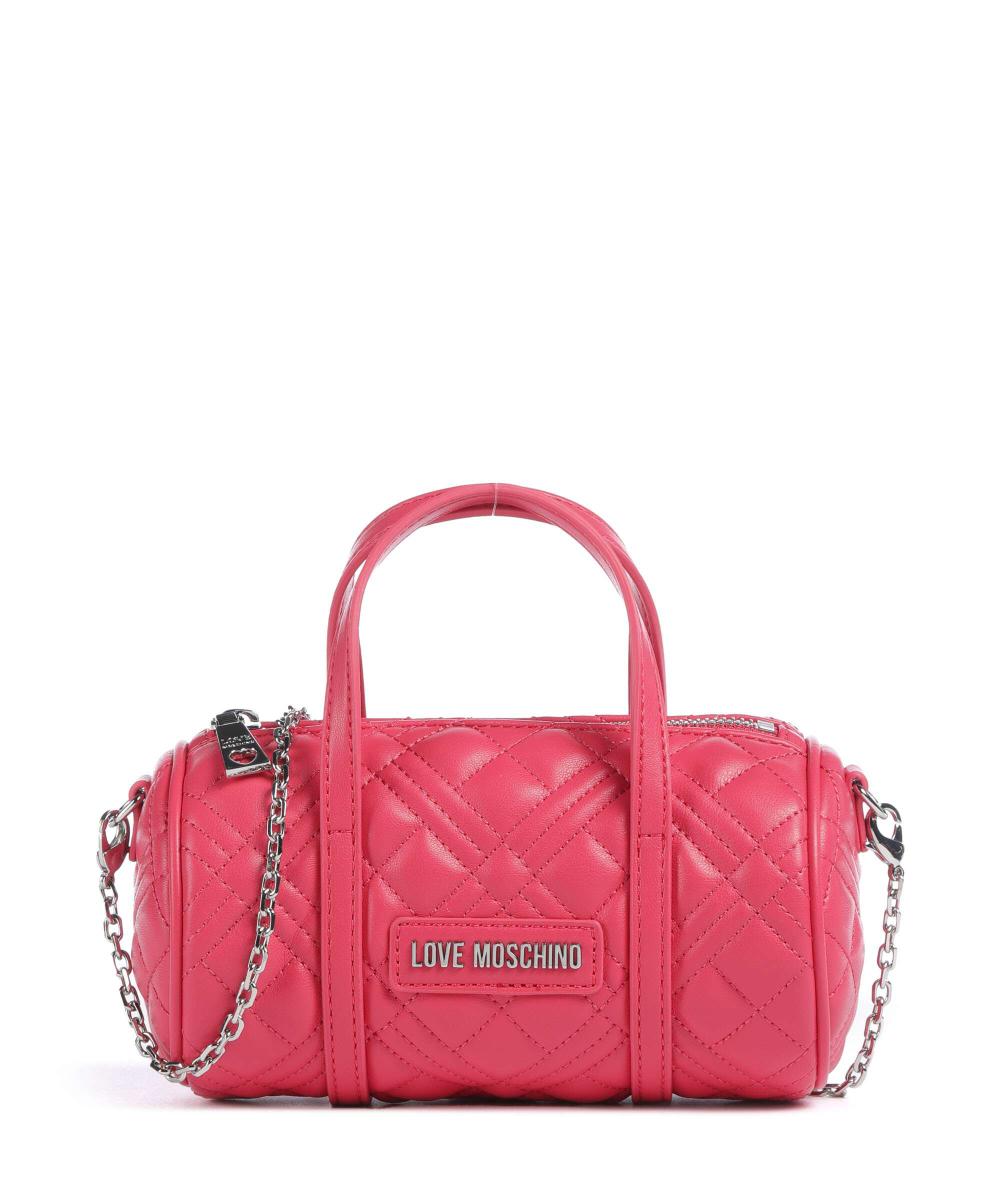

Элегантная повседневная сумка через плечо из искусственной кожи Love Moschino, фуксия