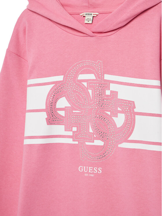 Платье на каждый день обычный крой J5YK04 KA6R4 Guess, розовый — фото 3