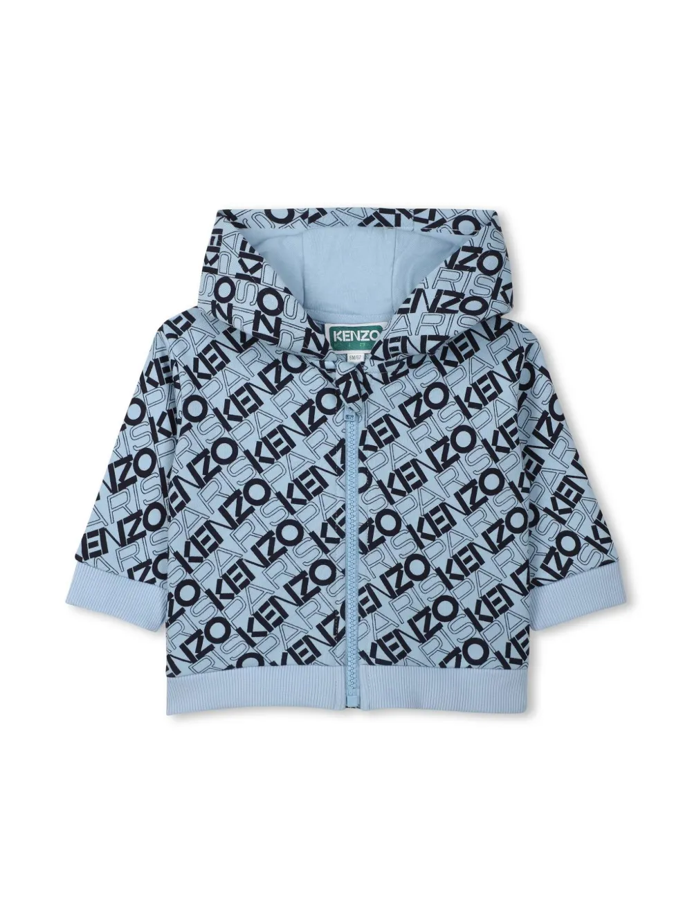 Спортивный костюм с логотипом Kenzo Kids, синий — фото 3