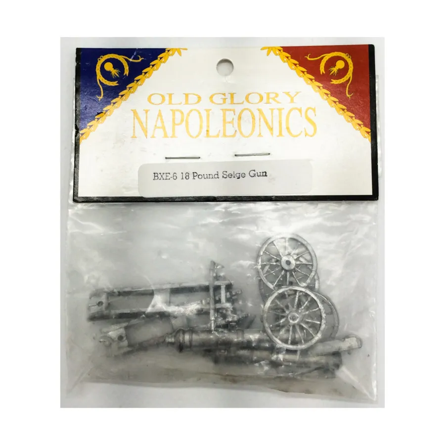 

18-фунтовое осадное орудие, Napoleonic - British (25mm)