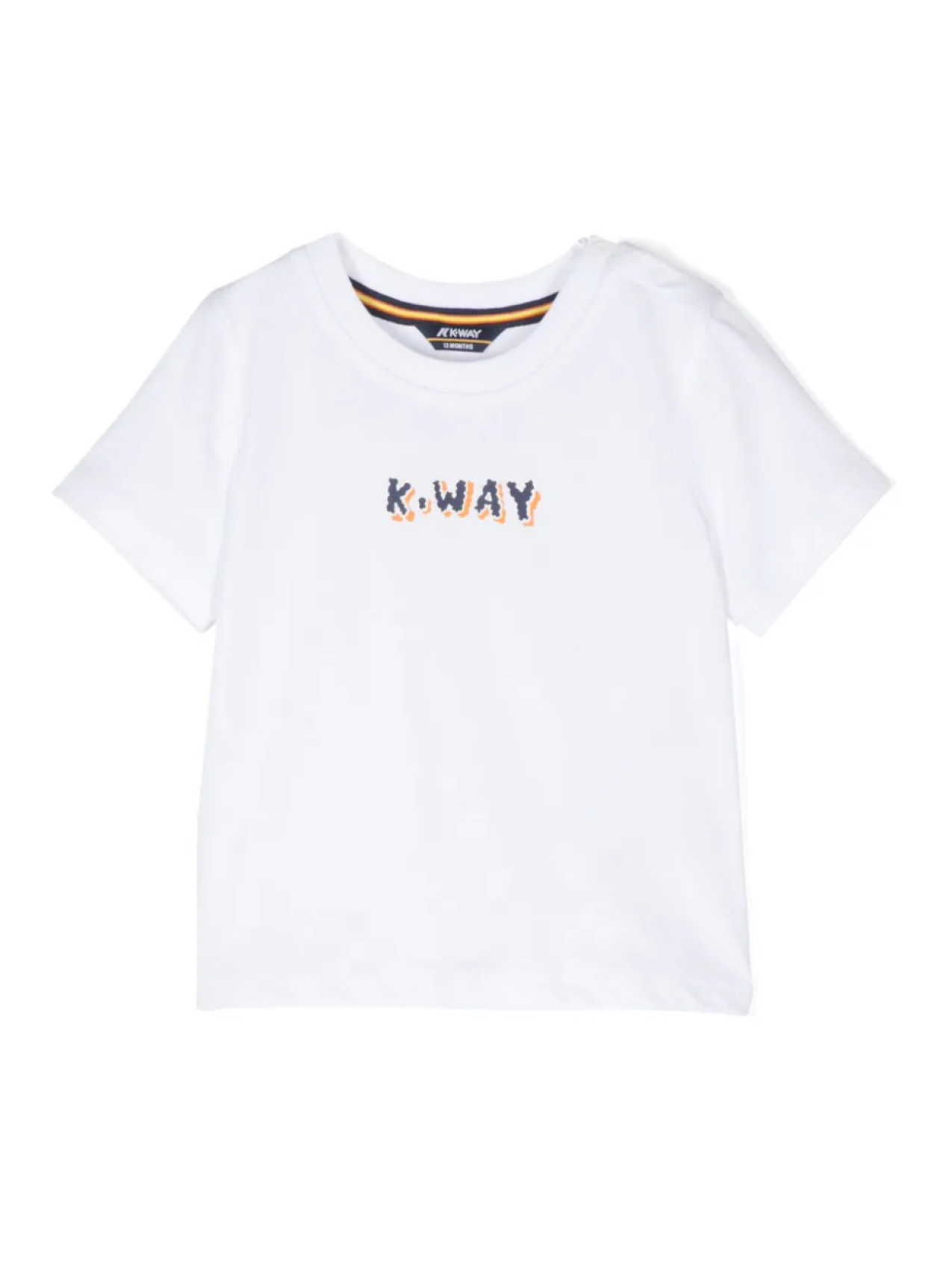 

K Way Kids футболка E. Pete Cloudy, белый