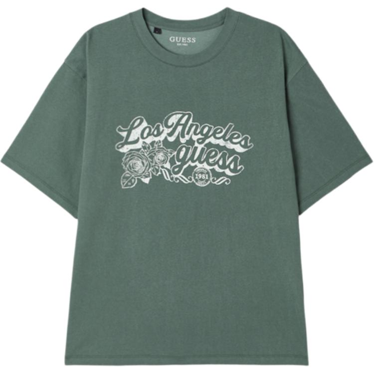 

GUESS Футболка Unisex Dark Green