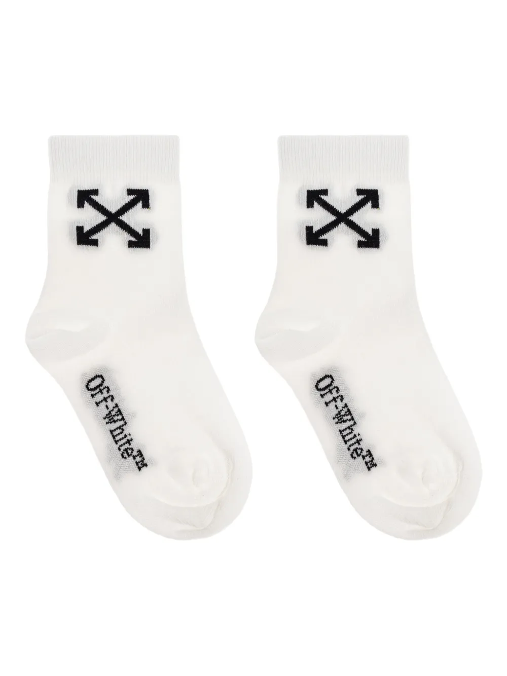 

Носки с мотивом стрелок OFF-WHITE KIDS, белый