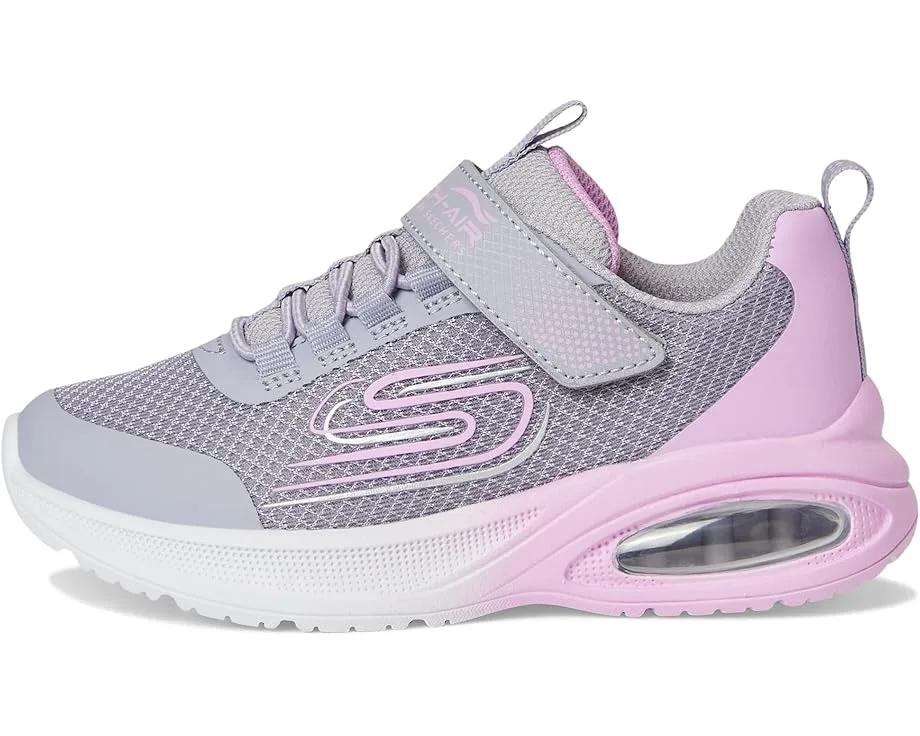 Кроссовки SKECHERS KIDS Microspec Max Advance - Fly 3 303595L (Little Kid/Big Kid), Grey/Lavendar — фото 4