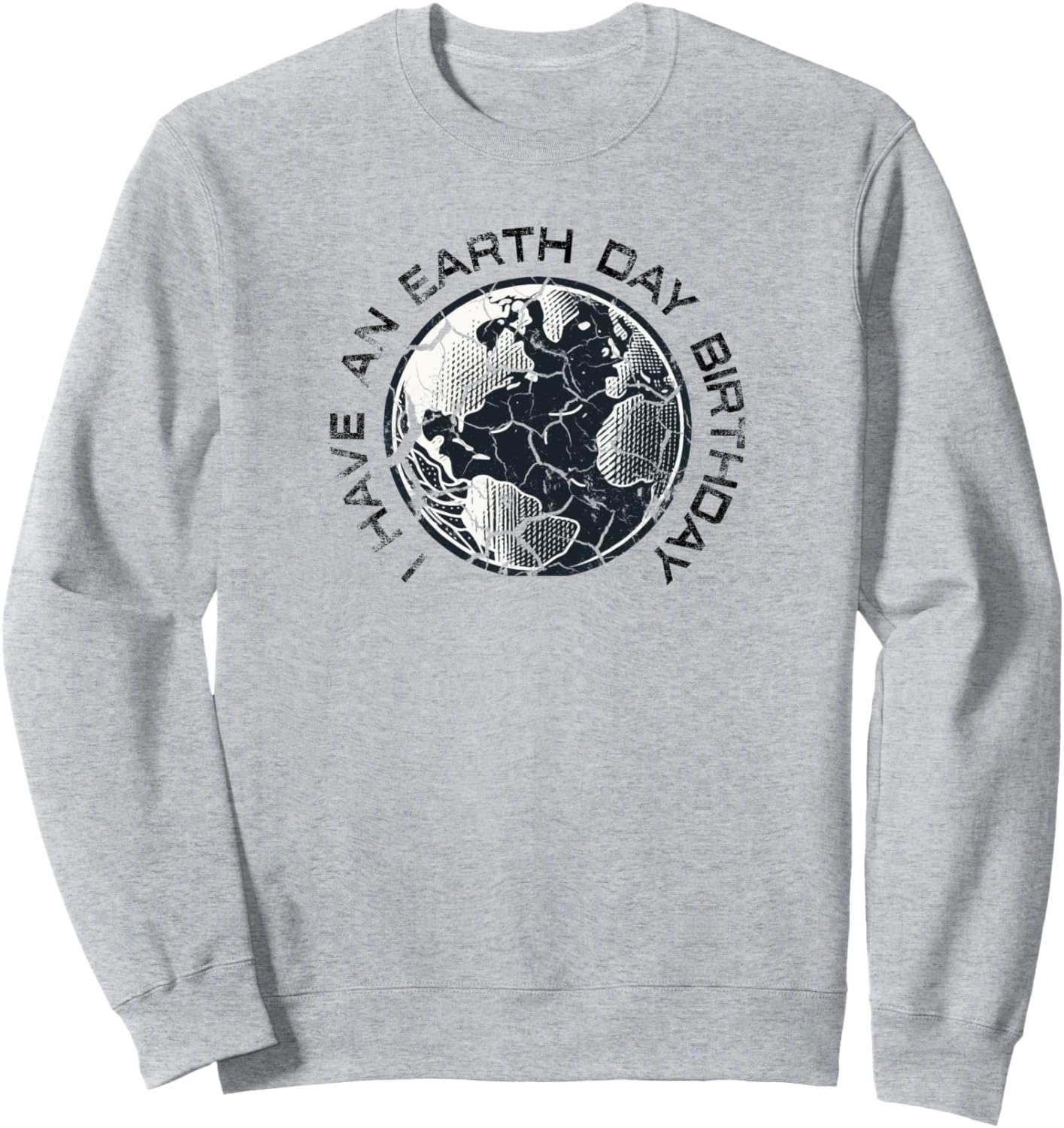 

У меня день рождения в День Земли - Толстовка ко Дню Земли 2024 Earth Day 2024 .Co, серый