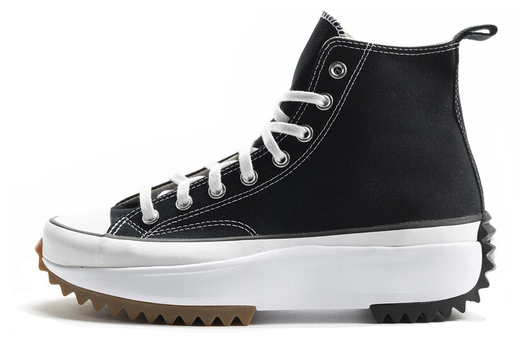 Converse Run Star Hike Platform Высокие Черно-белые