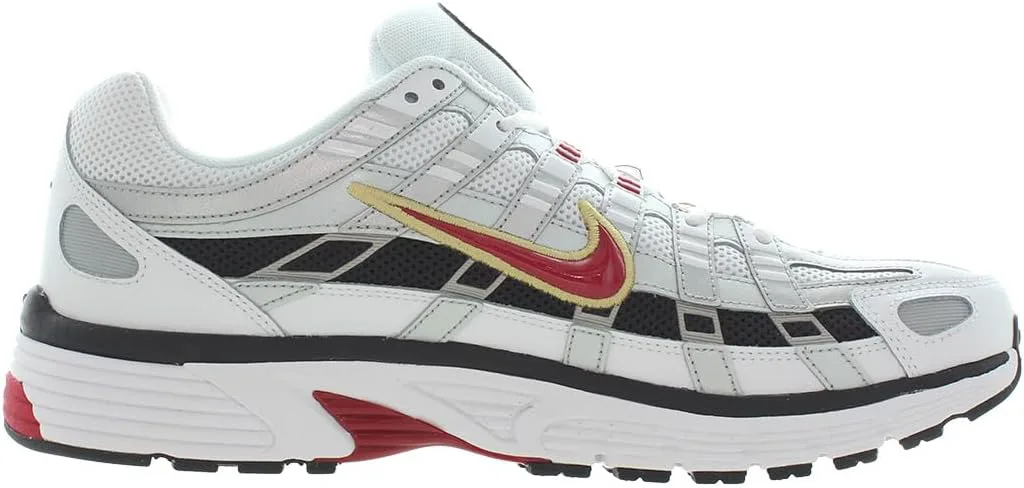 Мужские кроссовки Nike P-6000, белый/красный — фото 3
