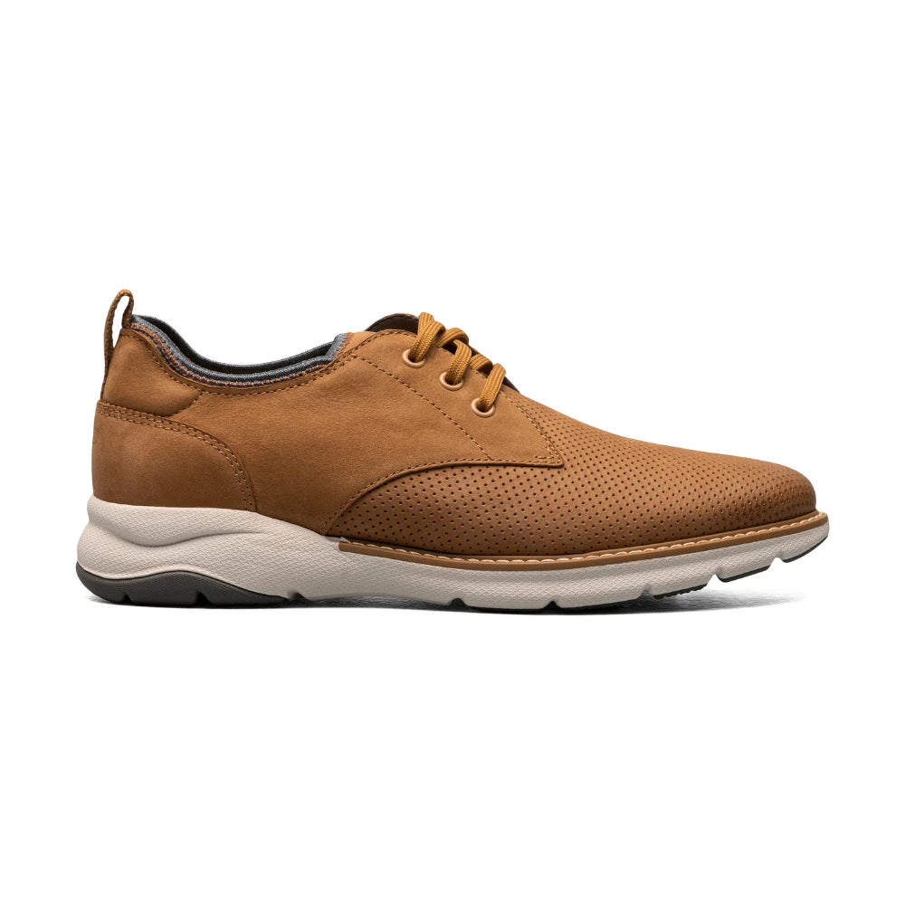 Мужские туфли-оксфорды из светло-коричневого нубука Florsheim Frenzi 14390-240 RHS6062 Florsheim, коричневый — фото 2