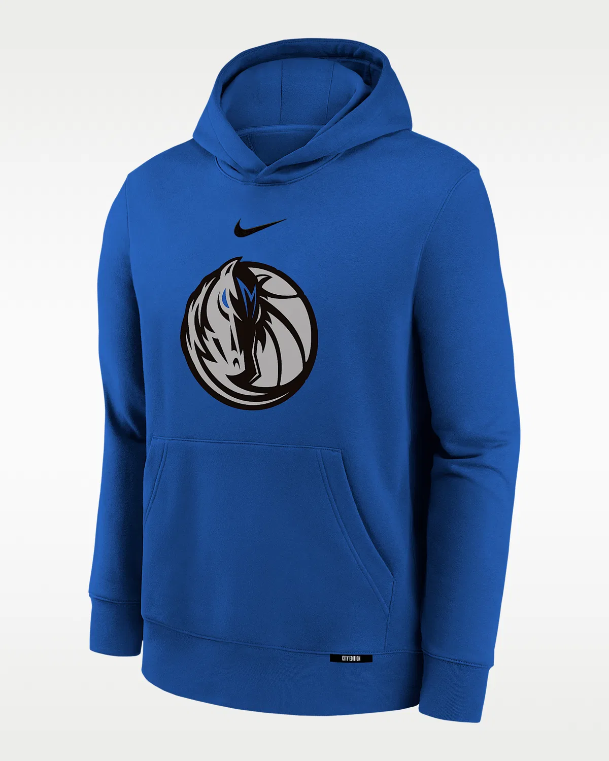 Детская флисовая худи Dallas Mavericks Club Fleece City Edition, Game Royal