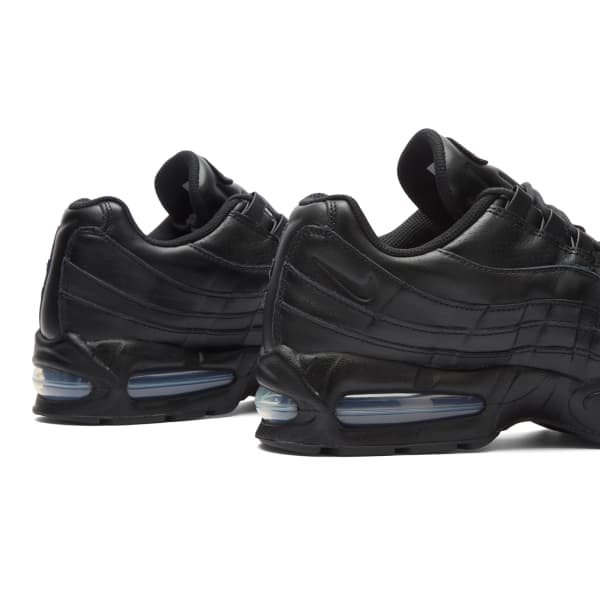 Кроссовки Air Max 95 Big Bubble из кожи Nike, черный — фото 4