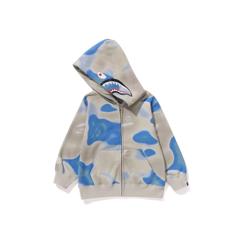 Свитшот FW23 Kids' A BATHING APE, Green GRD — фото 4
