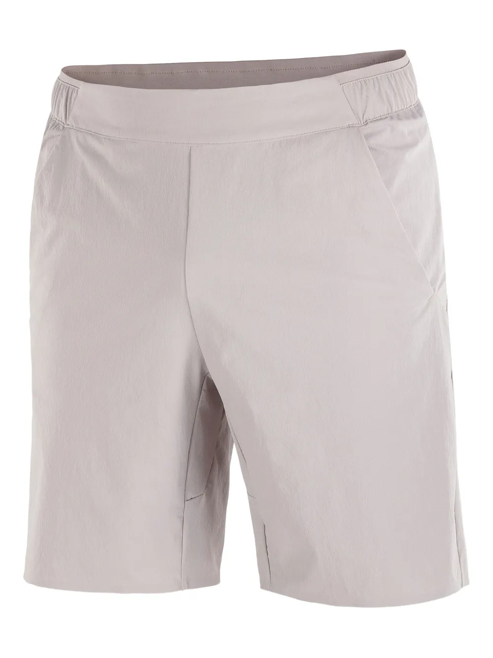 

Шорты Wayfarer Ease с эластичным поясом и карманами Salomon, серый