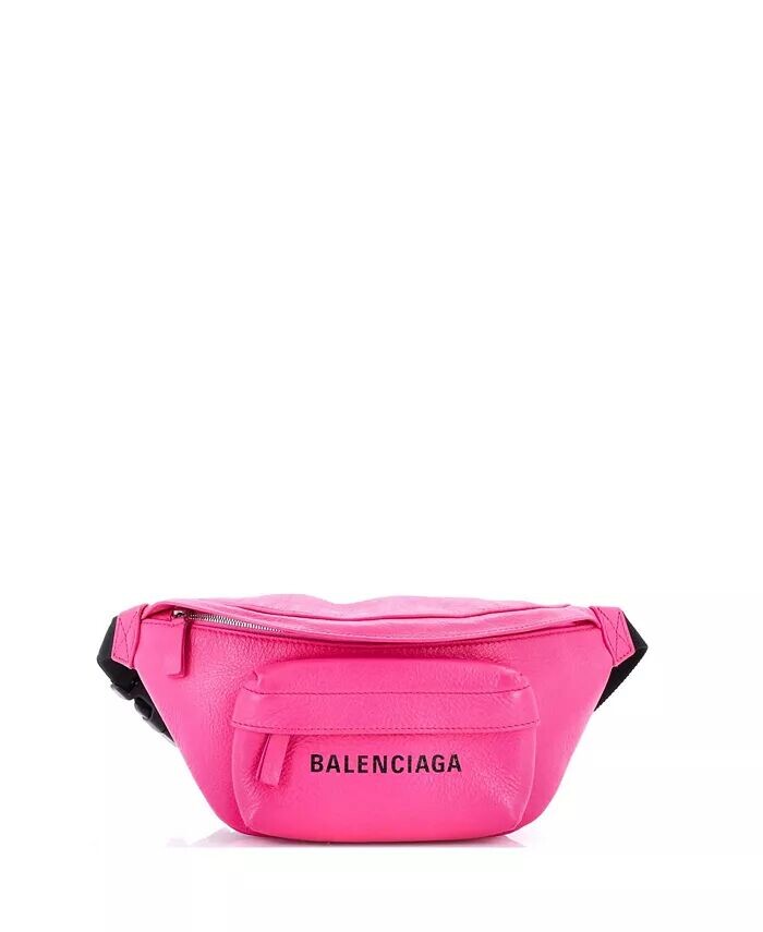 

Поясная сумка XS Everyday из принтованной кожи Pre-Owned Balenciaga, розовый