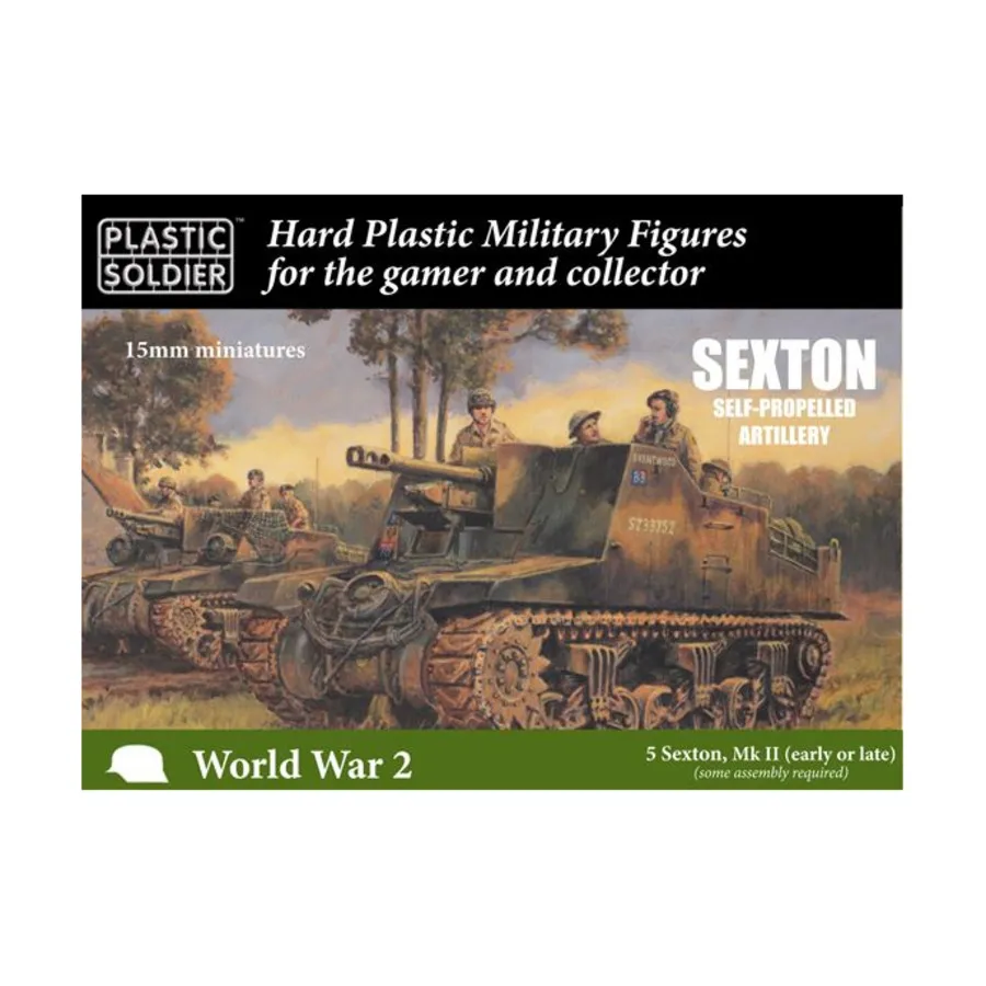

Самоходная артиллерийская установка Секстон, WWII Miniatures - British (15mm)