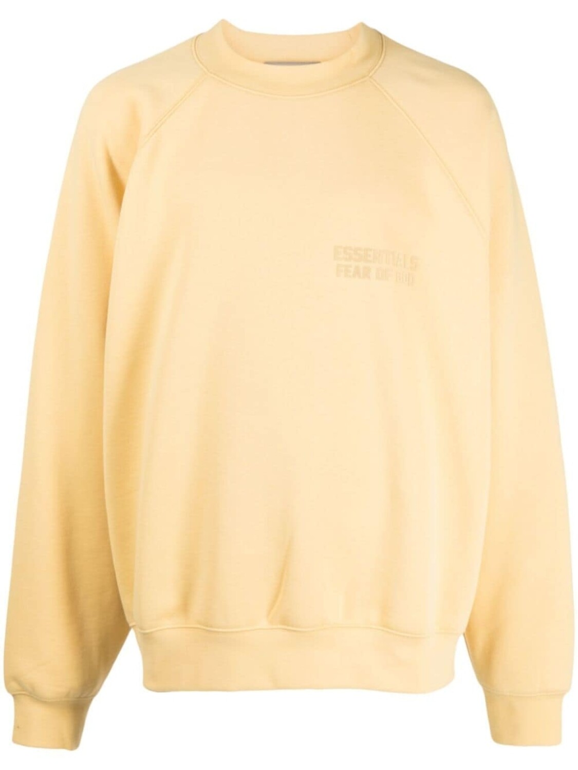 

FEAR OF GOD ESSENTIALS толстовка с круглым вырезом, желтый