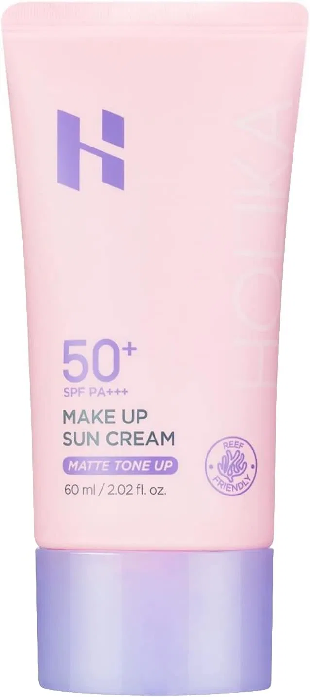 Солнцезащитный крем Holika Holika Makeup Sun Cream, 60 мл, розовый