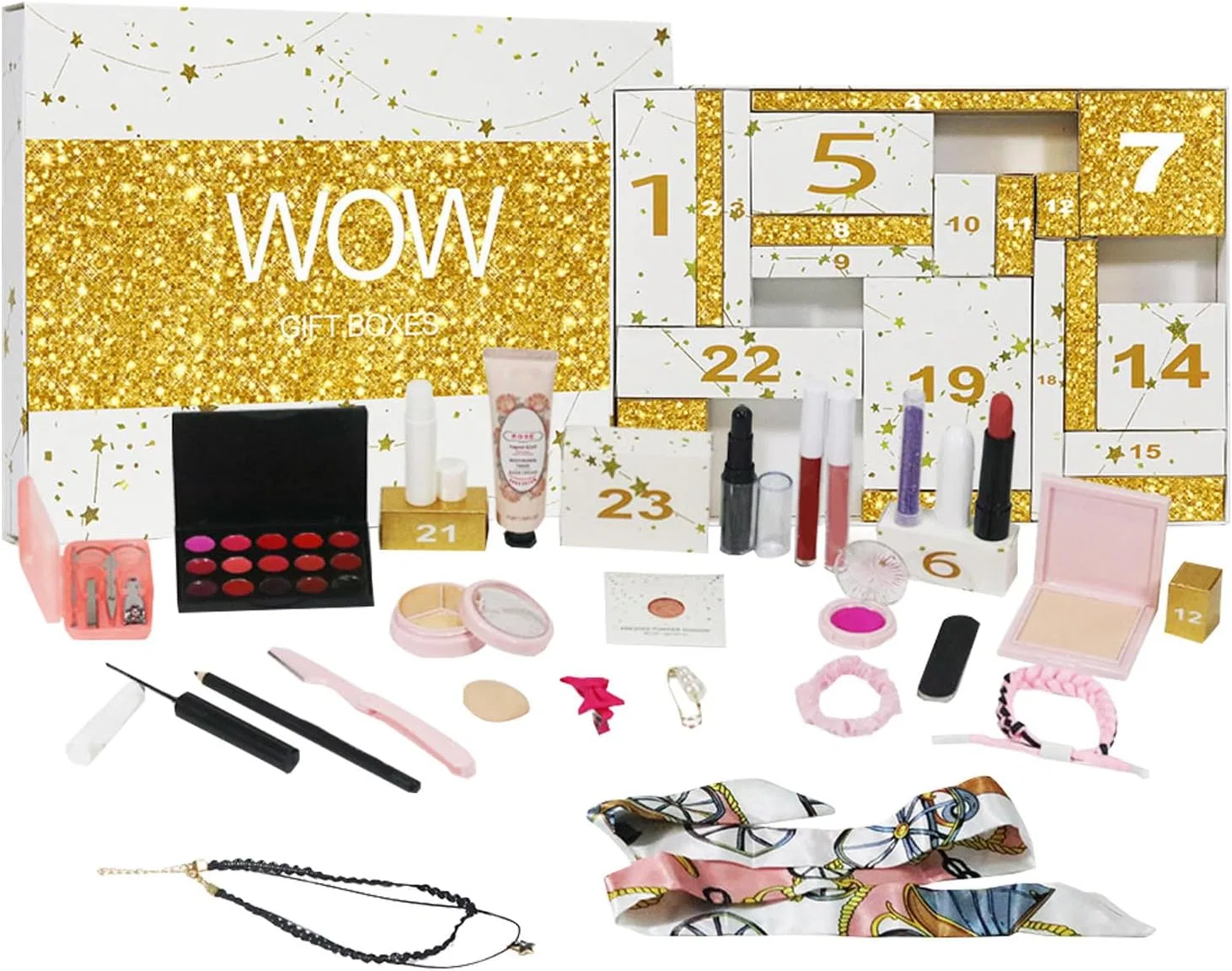 Набор косметики Advent Calendar, WOW002A, 0.6 кг