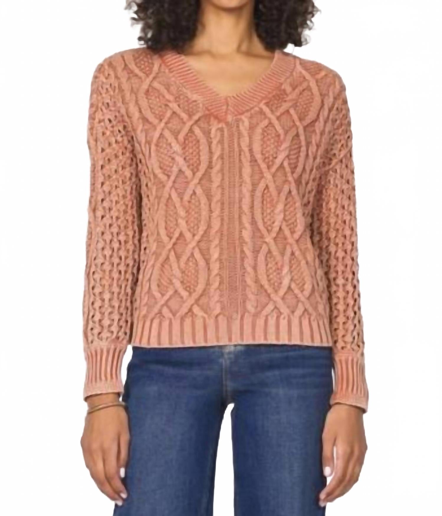 

Свитер Claudia Vintage Wash в оттенке Adobe Acid Wash Another Love, Adobe Acid Wash