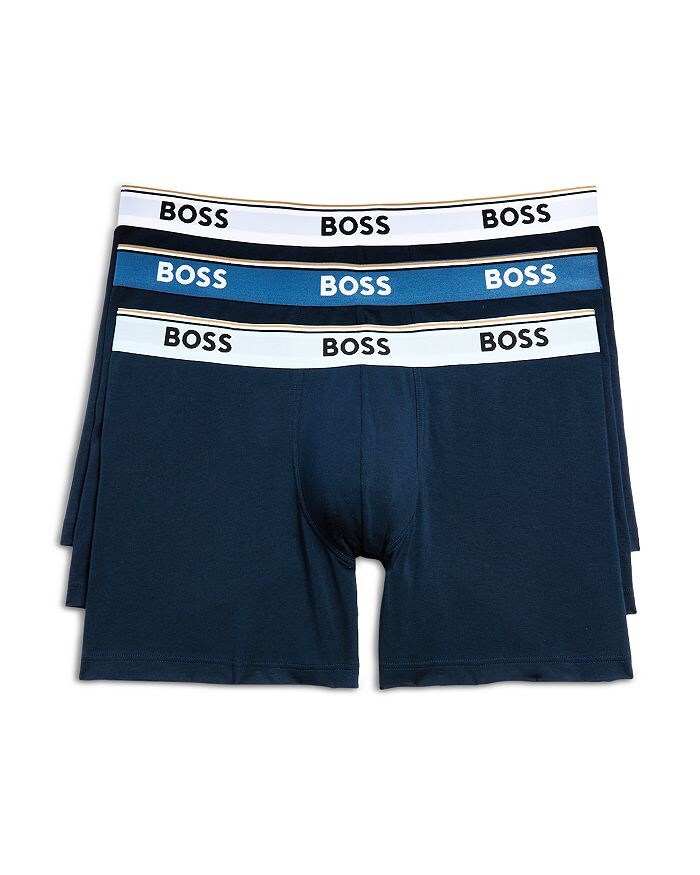 

Трусы-боксеры Power Boxer, упаковка из 3 шт BOSS, синий