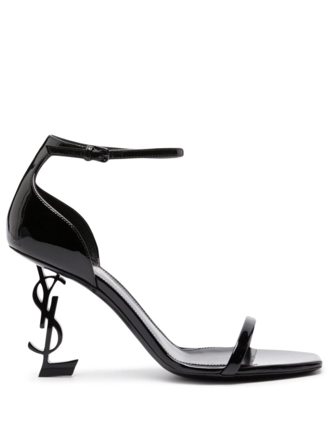 

Saint Laurent лакированные босоножки Opyum 85, черный