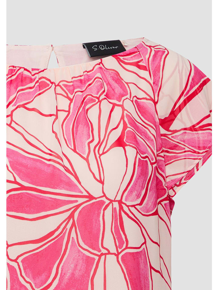 

Блузка s.Oliver BLACK LABEL, цвет beige-pink