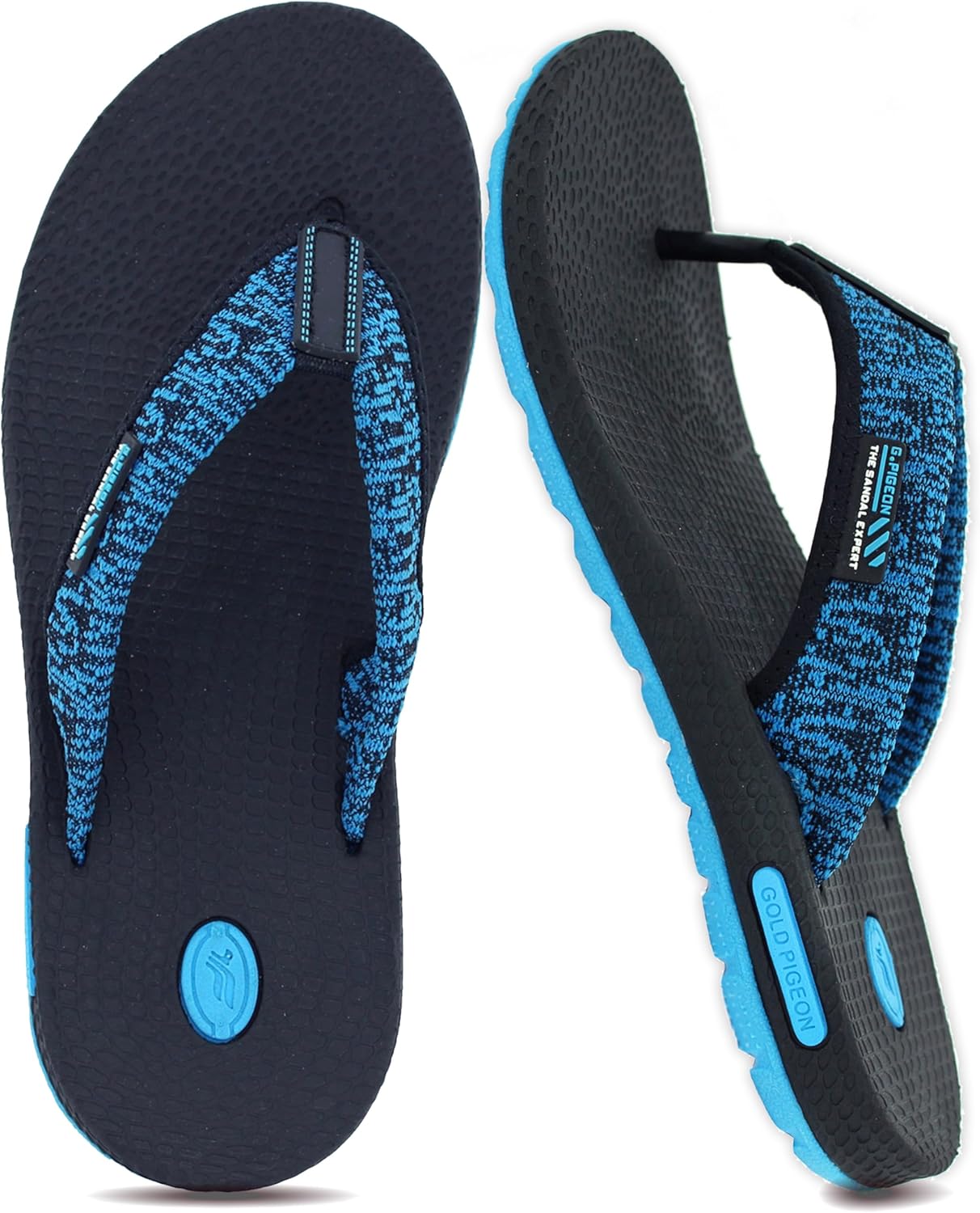 

Шлепанцы Gold Pigeon Shoes SIMPLUS Unisex Ultra-Cuhion Yoga Mat с поддержкой пятки, 9033 Blue