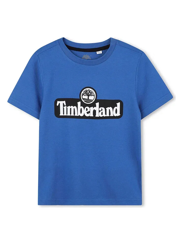 T-Shirt хлопковое Timberland, синий