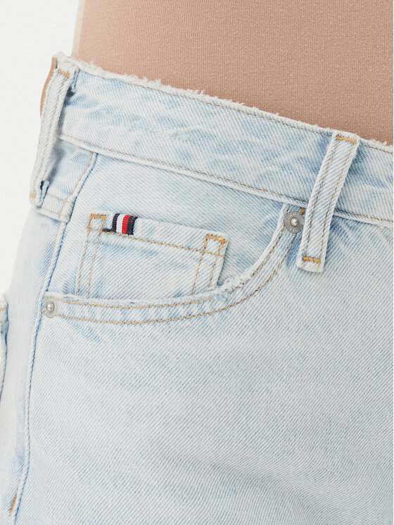 Джинсы прямого кроя Classic WW0WW44371 Tommy Hilfiger, синий — фото 4