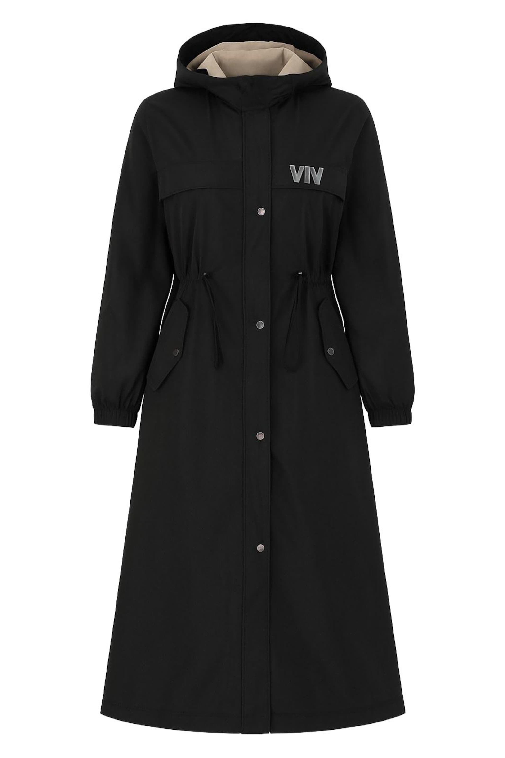 

MODAMIHRAM Куртка для межсезонья в черном цвете