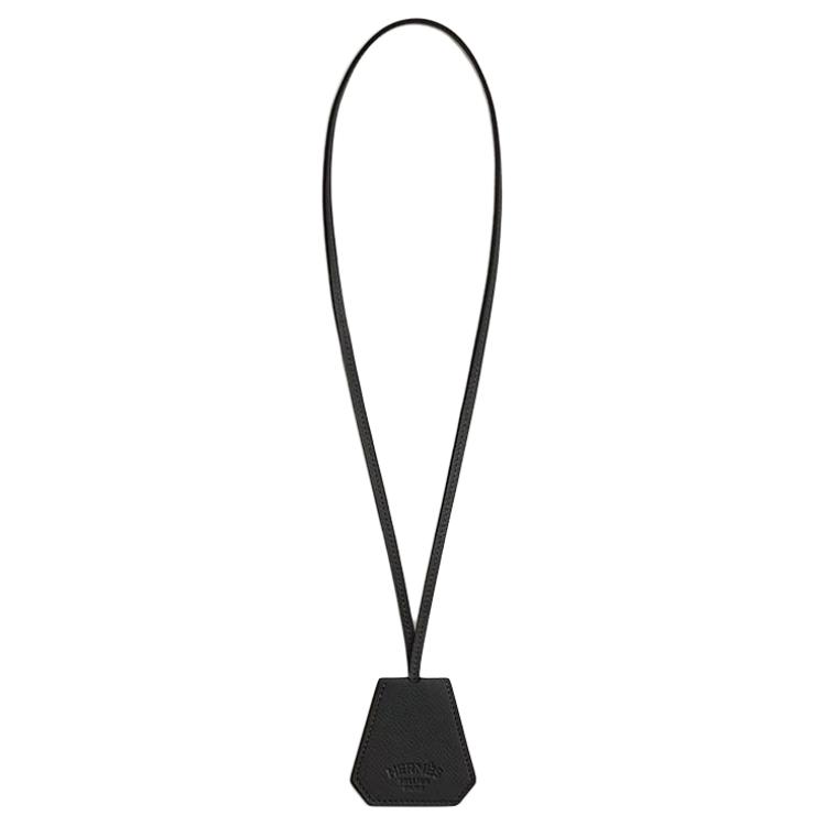 

HERMES Кожаный кулон женский разноцветный, Black