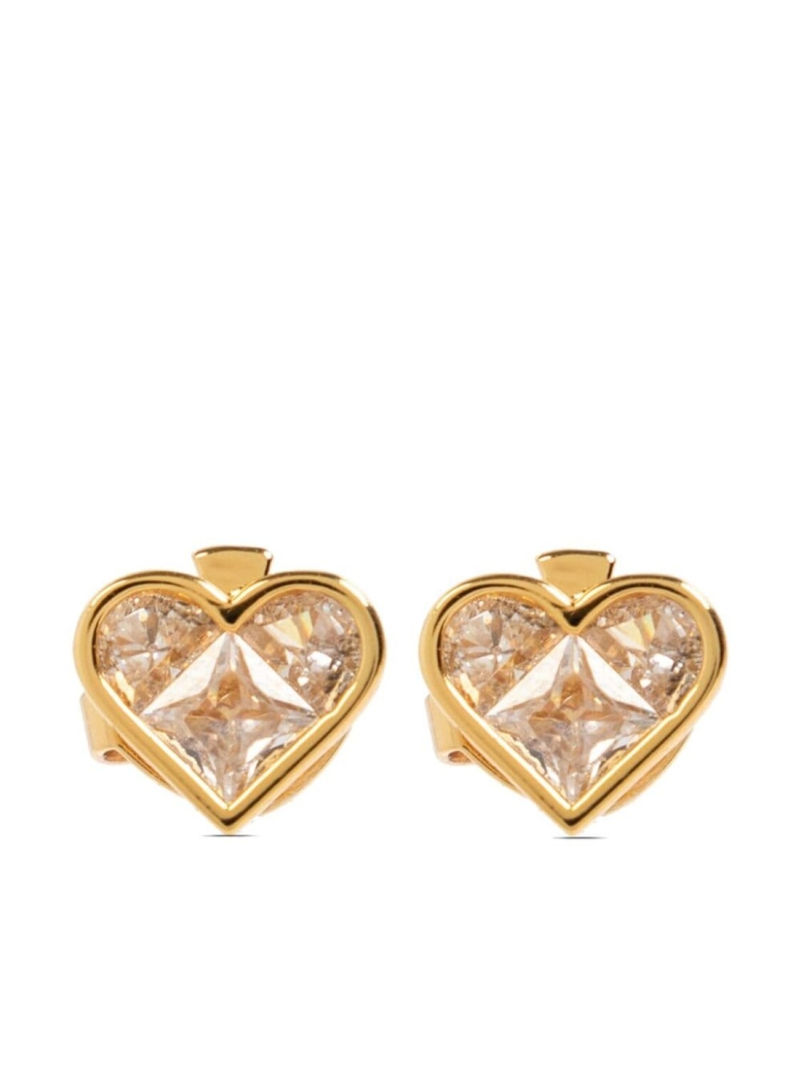 

Серьги-гвоздики с кристаллами Kate Spade, золотой