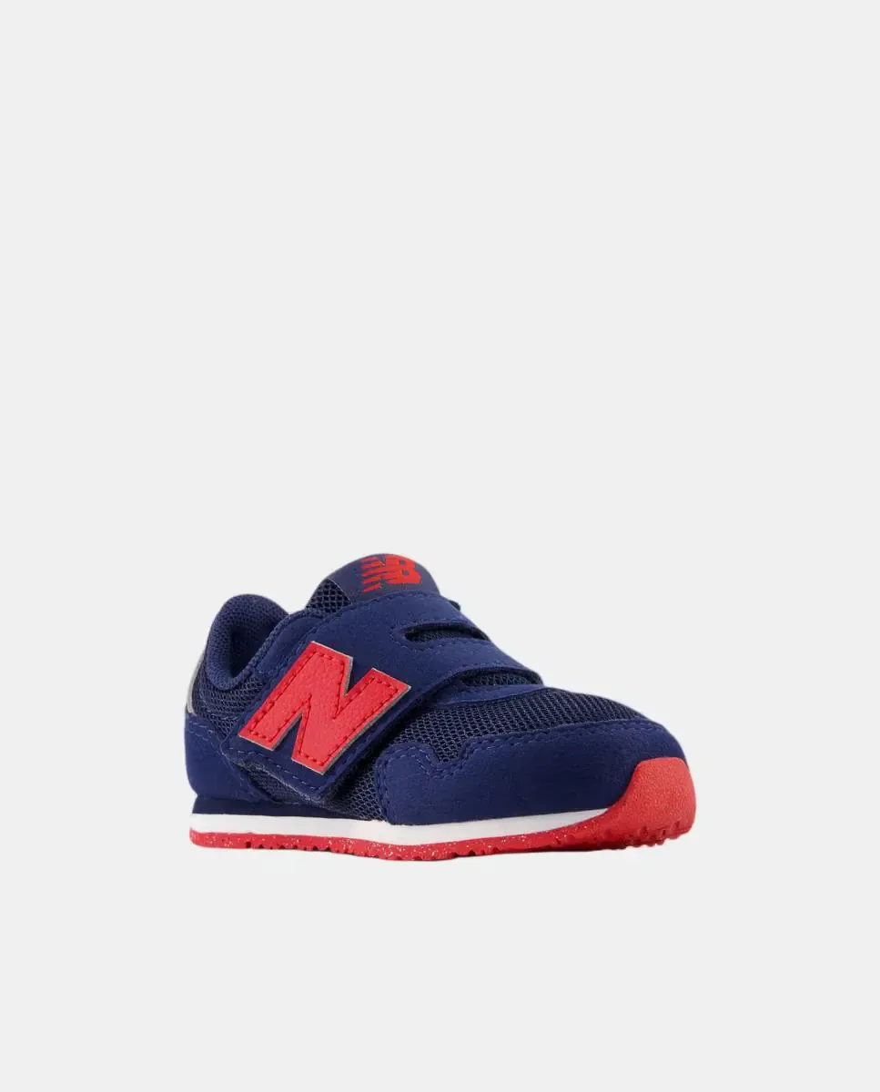 Детская повседневная кроссовка 323 на застежках-липучках Hook & Loop от New Balance, темно-синий — фото 3