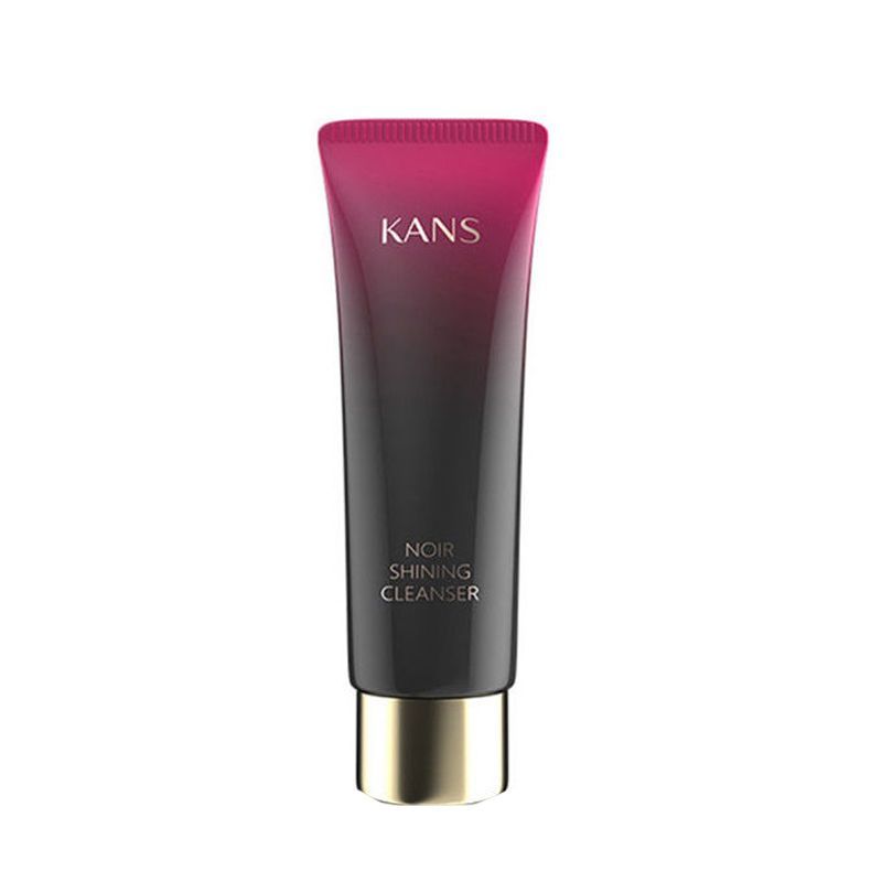 

KANS Очищающее молочко для умывания Face Wash Black Obsidian Crystal Shine, увлажняющее очищение, 100г/100г*3