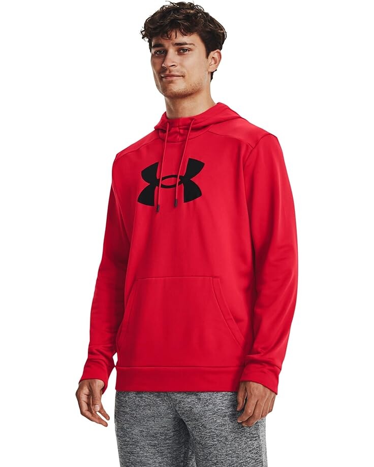 

Худи Under Armour Armour Fleece Big Logo, цвет Red/Black