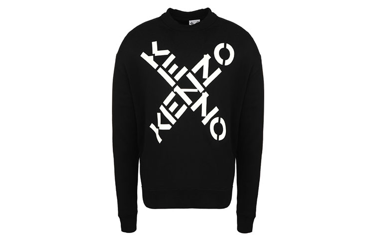 

Толстовка Kenzo мужская, черный / белый