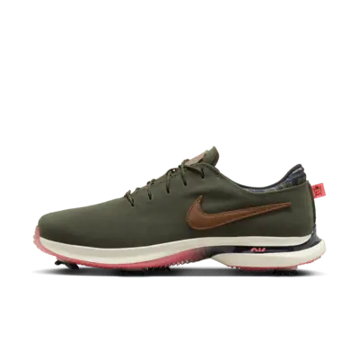 

Кроссовки Nike Victory Tour 3 Golf Shoes, цвет Cargo Khaki/Black/Hot Punch/Light British Tan