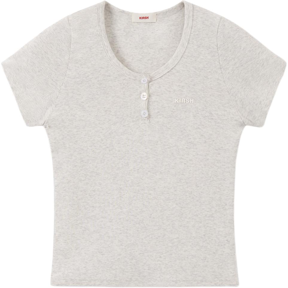 

Футболка женская KIRSH, светло-серый