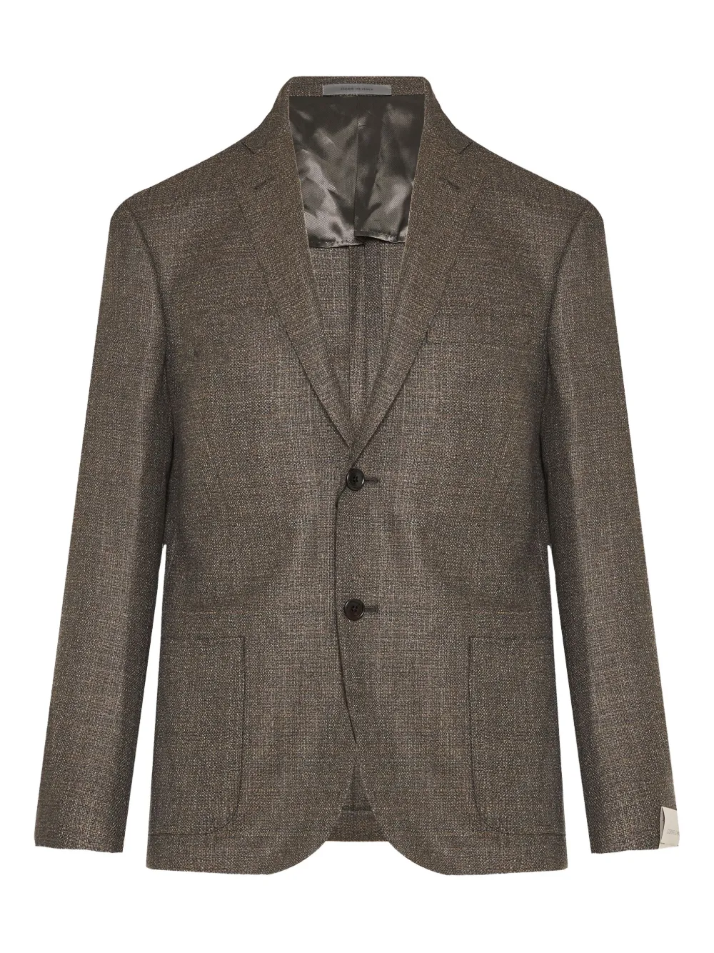 

Однобортный пиджак Corneliani, коричневый