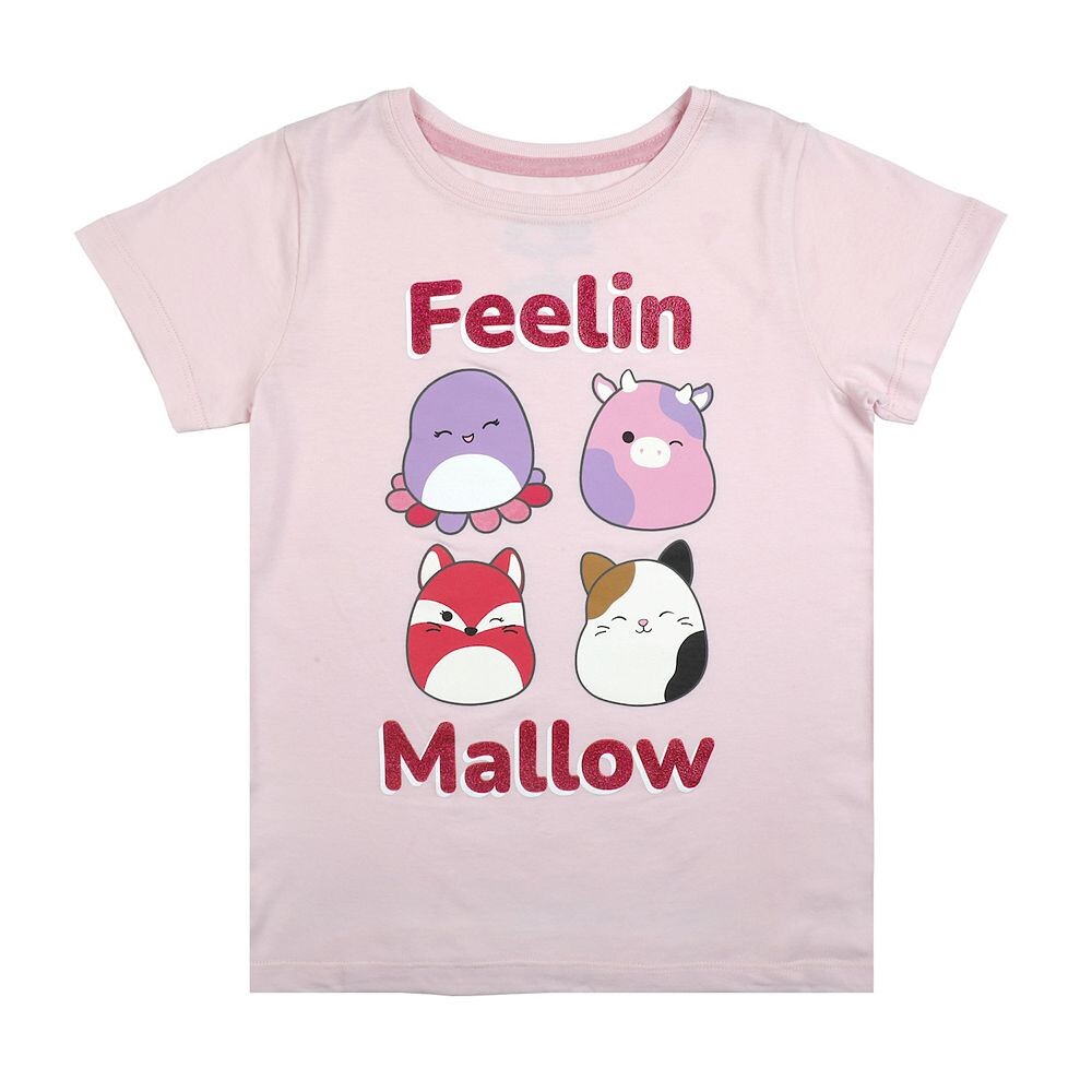 

Футболка с короткими рукавами Feelin Mallow для девочек 7–16 лет Licensed Character, розовый